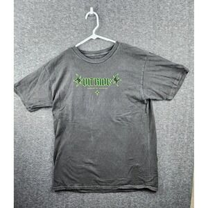 Vitriol Shadows‎ of Oblivion T-Shirt Gray Band Tee Graphic Print Large